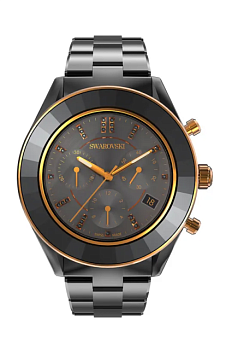 foto годинник swarovski колір чорний