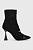 foto черевики karl lagerfeld debut жіночі колір чорний каблук блок kl32061