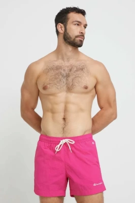 Podrobnoe foto купальні шорти champion колір рожевий