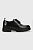 foto шкіряні туфлі karl lagerfeld bureau ii чоловічі колір чорний
