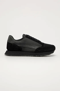 foto черевики armani exchange колір чорний