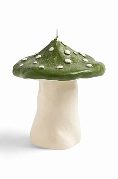 foto свічка декоративна mushroom dots