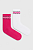 foto шкарпетки hugo 2-pack жіночі колір рожевий