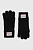 foto рукавички з домішкою вовни guess чоловічі колір чорний