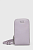 foto чохол для телефону calvin klein колір фіолетовий
