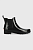 foto гумові чоботи hunter refined chelsea gloss жіночі колір чорний wfs2201rgl