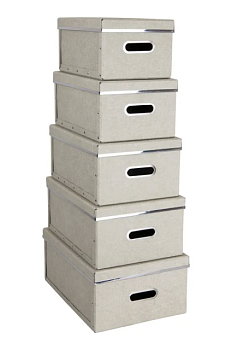 foto bigso box of sweden набір коробок для зберігання joachim (5-pack)