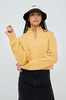 foto кофта superdry жіноча колір жовтий з аплікацією