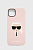foto чохол на телефон karl lagerfeld iphone 14 plus 6,7" колір рожевий