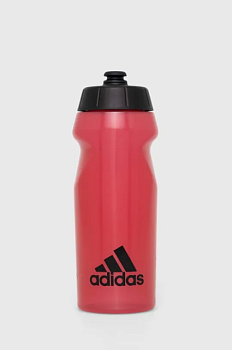 foto пляшка для води adidas performance 500 ml колір червоний