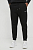 foto бавовняні спортивні штани armani exchange колір чорний однотонні