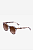 foto сонцезахисні окуляри hawkers жіночі колір коричневий