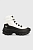 foto черевики caterpillar trespass galosh wp жіночі колір білий на платформі