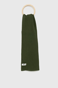 foto шарф solid чоловічий колір зелений однотонний