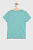 foto дитяча бавовняна футболка tommy hilfiger колір бірюзовий