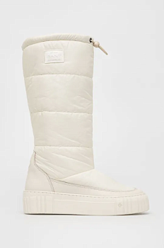foto зимові чоботи gant snowmont жіночі колір білий