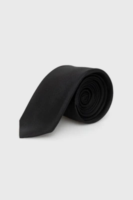 Podrobnoe foto шовковий галстук coccinelle колір чорний