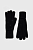 foto рукавички desigual жіночі колір чорний