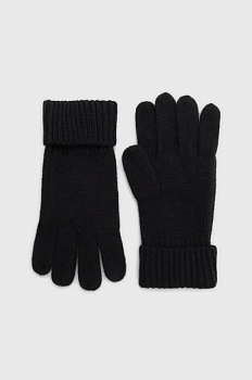 foto рукавички з домішкою вовни medicine чоловічі колір чорний