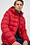 foto куртка united colors of benetton чоловіча колір червоний перехідна