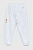 foto дитячі бавовняні штани calvin klein jeans колір білий з принтом