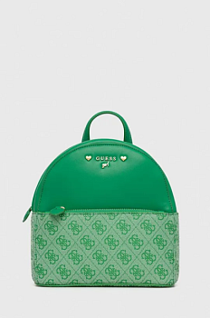 foto дитячий рюкзак guess колір зелений малий візерунок