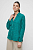 foto бавовняна сорочка medicine жіноча колір зелений regular класичний комір