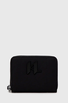 foto гаманець karl lagerfeld жіночий колір чорний