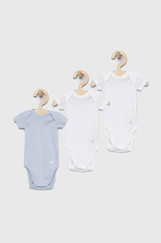 foto дитяче бавовняне боді united colors of benetton 3-pack