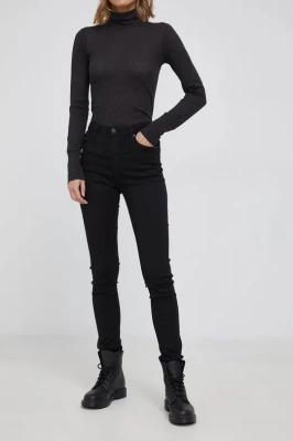 Podrobnoe foto штани pepe jeans regent жіночі висока посадка