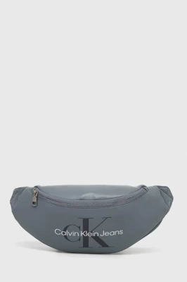 Podrobnoe foto сумка на пояс calvin klein jeans колір сірий