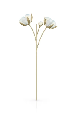 Podrobnoe foto swarovski - декоративна квітка з кристалів garden tales - cotton