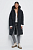 foto пальто medicine жіноче колір чорний зимове oversize
