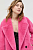 foto пальто з домішкою вовни miss sixty колір фіолетовий перехідний oversize