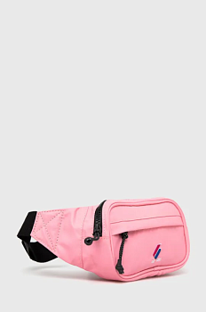 foto сумка на пояс superdry колір рожевий