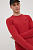 foto бавовняний лонгслів superdry колір червоний меланж