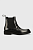 foto шкіряні черевики karl lagerfeld kraftman чоловічі колір чорний kl11443