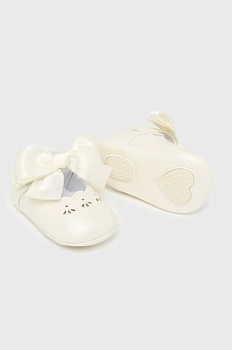 foto черевики для немовля mayoral newborn колір срібний