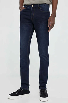 foto джинси solid чоловічі колір синій