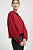 foto кофта dkny жіноча колір червоний з капюшоном з принтом