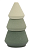 foto paddywax набір соєвих свічок з підставкою для пахощів cypress & fir 297 g + 155 g