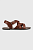 foto шкіряні сандалі vagabond tia 2.0 жіночі колір коричневий 5531.201.27