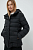 foto куртка united colors of benetton жіноча колір чорний зимова