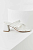 foto шкіряні шльопанці answear lab колір білий