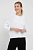foto светр з домішкою льону dkny жіночий колір білий легкий