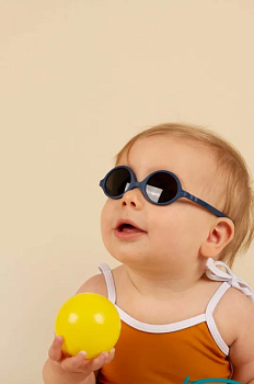 foto дитячі сонцезахисні окуляри ki et la diabola колір синій
