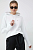 foto бавовняна кофта tommy hilfiger жіноча колір білий з капюшоном однотонна