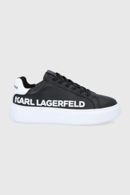 Podrobnoe foto черевики karl lagerfeld maxi kup колір чорний