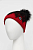 foto шапка з домішкою вовни granadilla колір червоний з товстого трикотажу