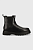 foto шкіряні черевики vagabond jeff чоловічі колір чорний